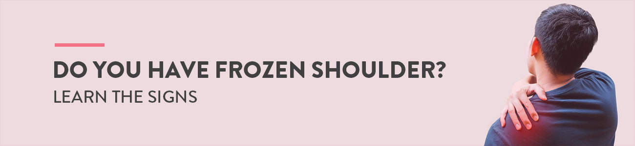 What is frozen shoulder? Causes, prevention and treatment 