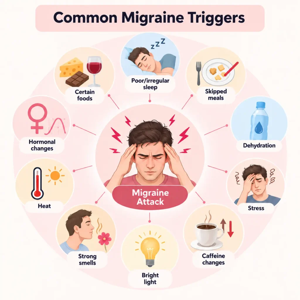 Causes and Triggers of Migraine